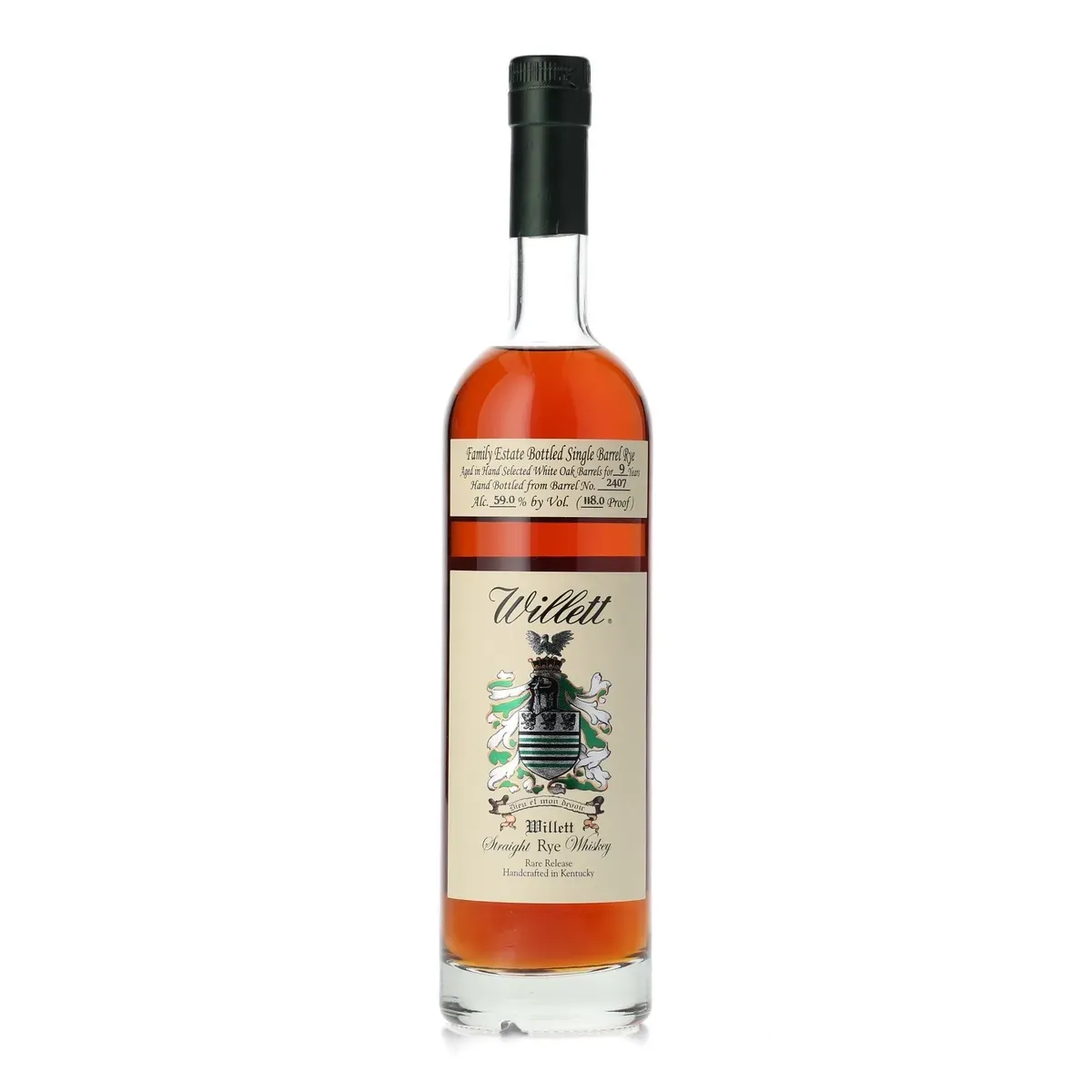 Willett Family Estate 9 Year Rye 'Bourbon Bonanza Benefit 2022' Private Barrel Selection (Barrel 2407)