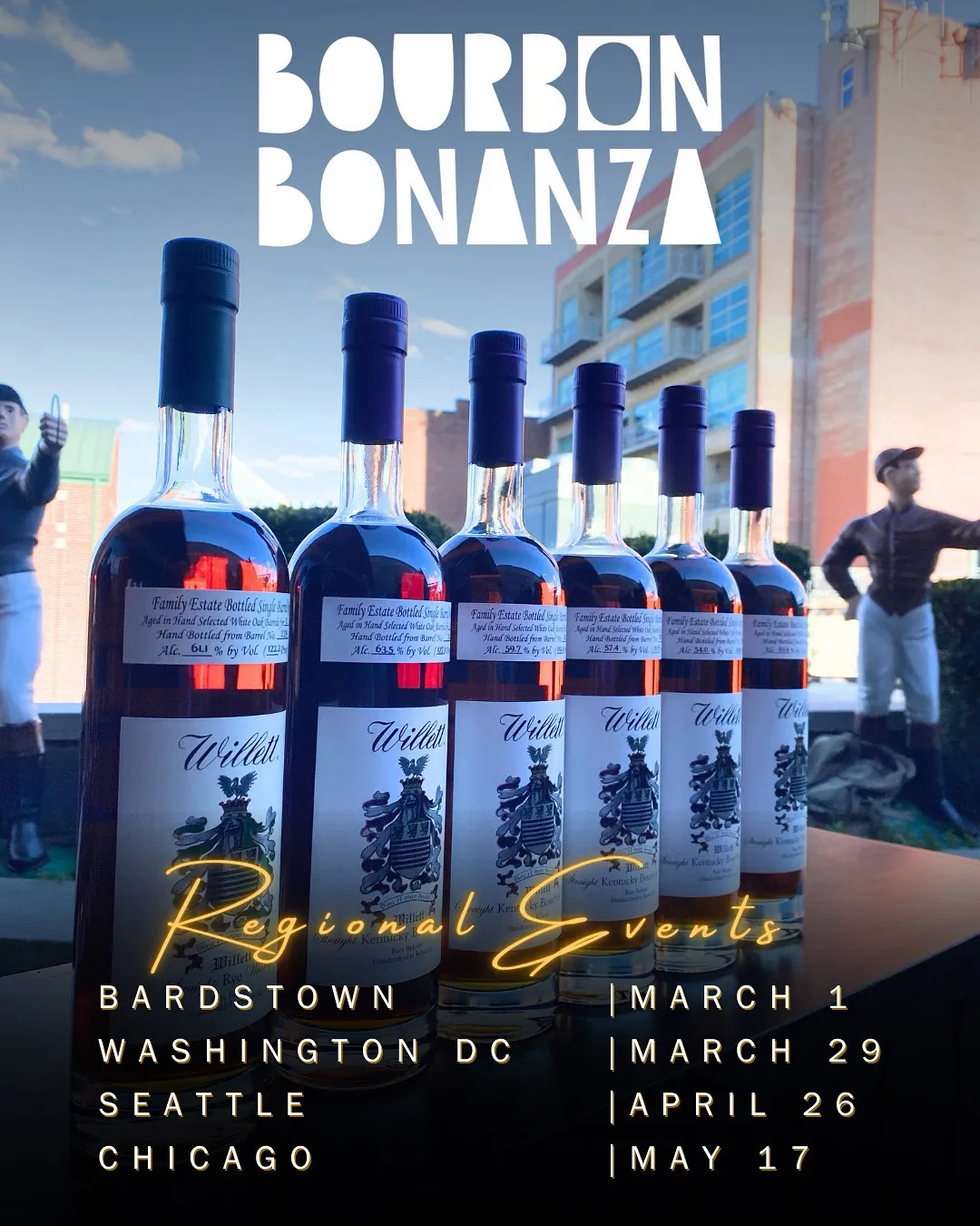 Bourbon Bonanza Regional Events