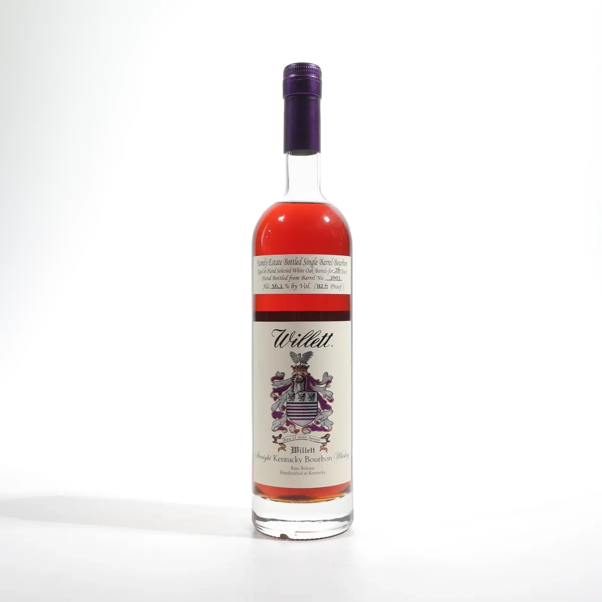 Willett Family Estate 26 Year Bourbon 'Bourbon Bonanza Benefit 2017' Private Barrel Selection (Barrel 3603)